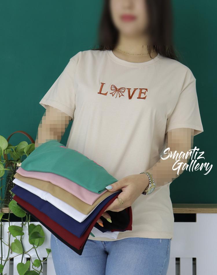 تیشرت گلدوزی Love
