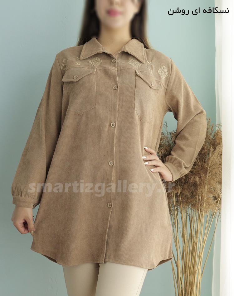 مانتو مخمل کبریتی (ایراد دار)