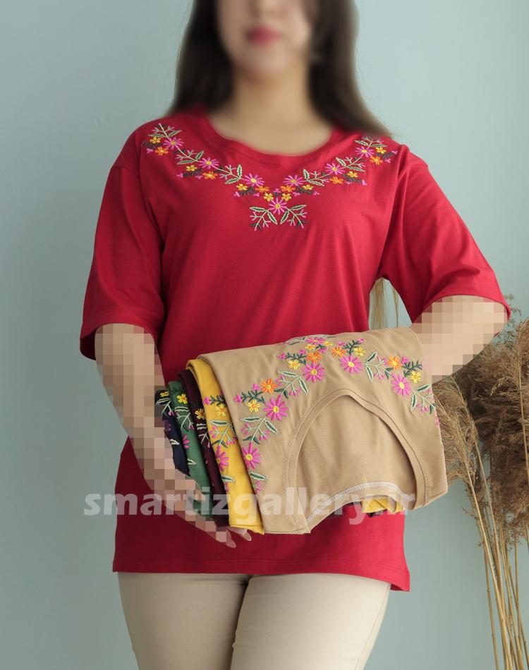 تیشرت گلدوزی ارکیده