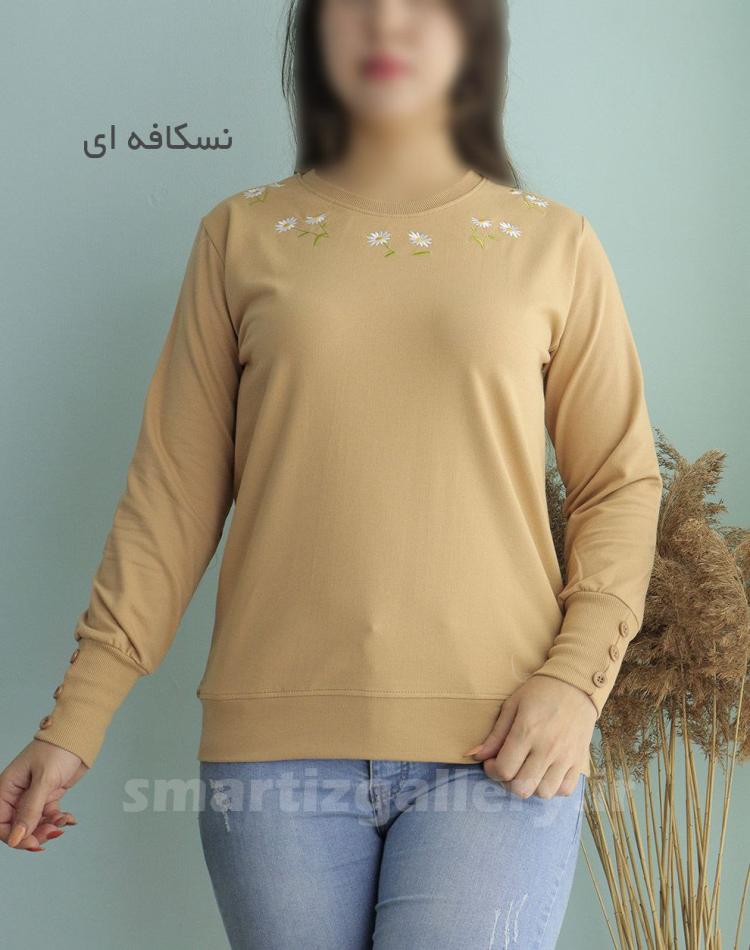 بلوز آستین دکمه هانا