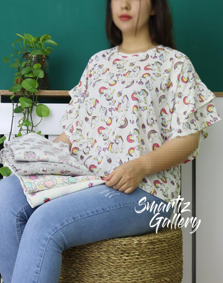 تیشرت باکسی عروسکی