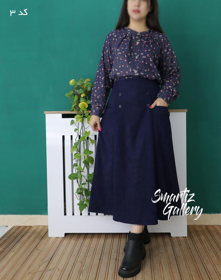 ست شومیز دامن کبریتی  (ایراد دار)