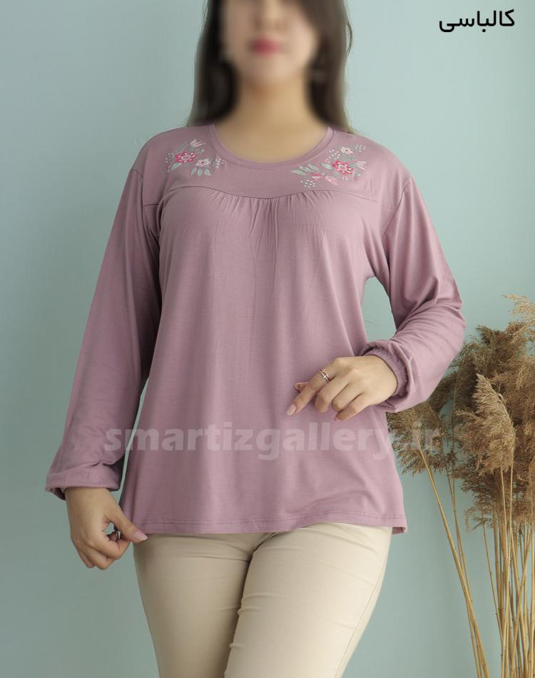 بلوز یقه چین گلبرگ (ایراد دار)