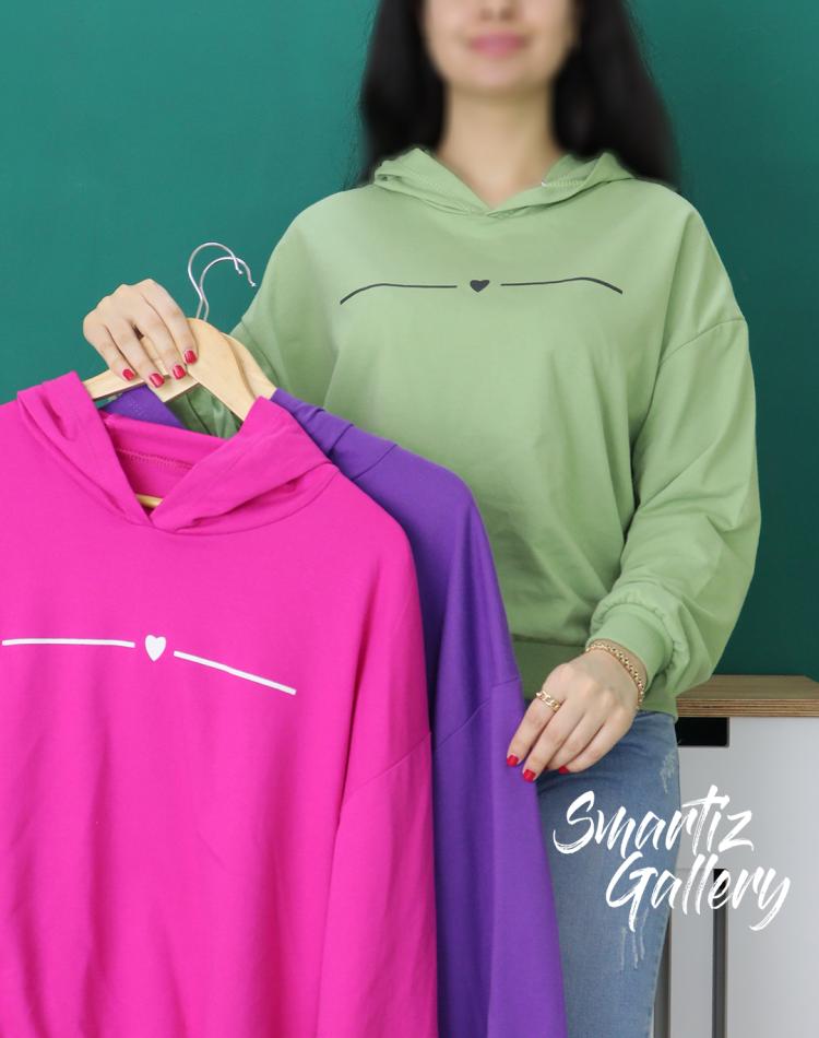 هودی کراپ قلب کوچولو