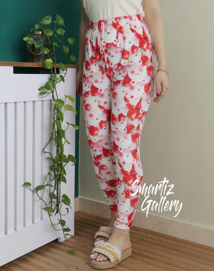 شلوار مخمل 3 بعدی فانتزی