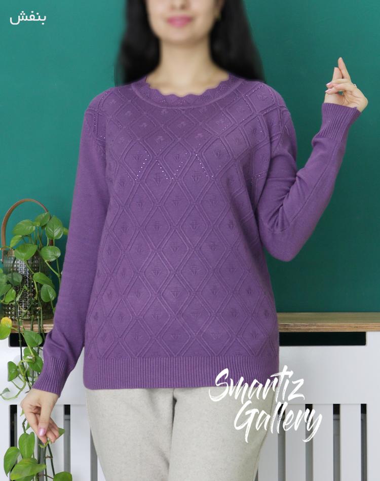 بافت لوزی نگین