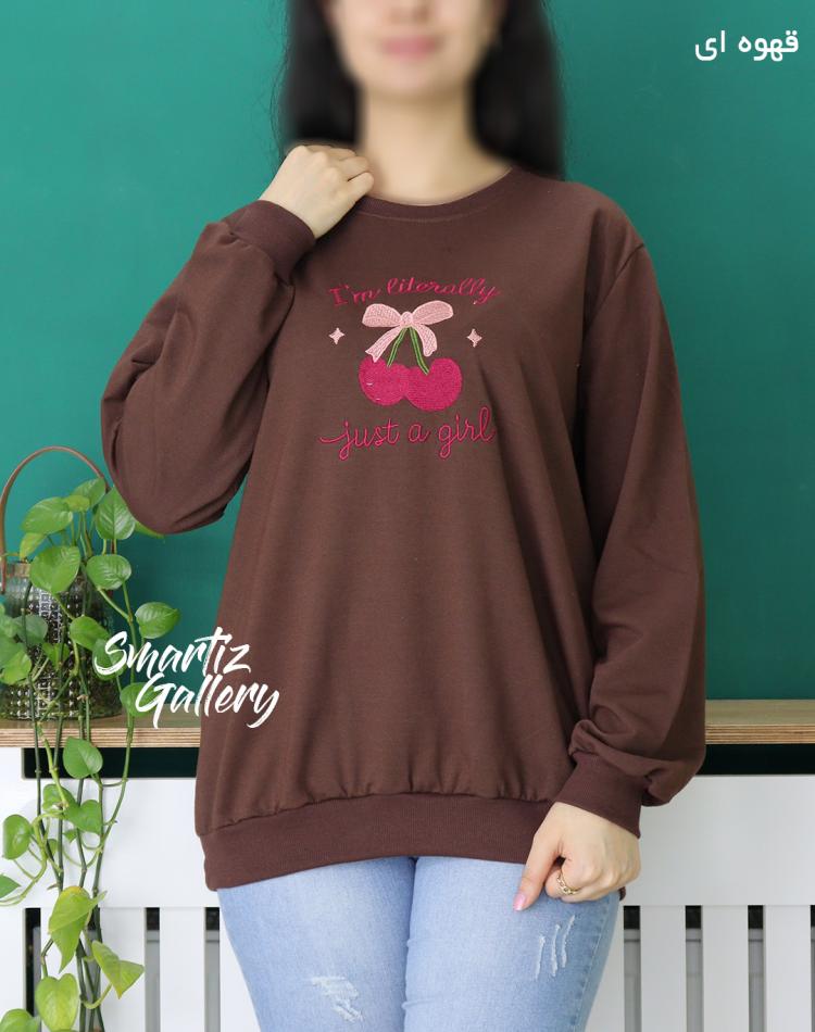 بلوز دورس گلدوزی گیلاس