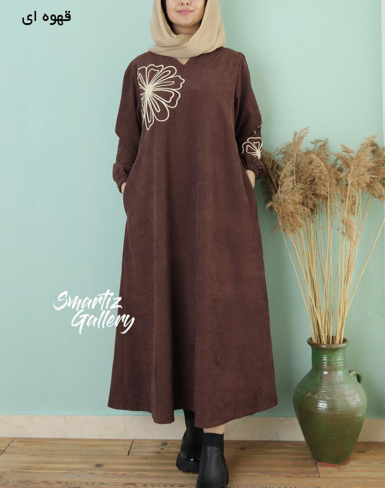 پیراهن عبایی دریا