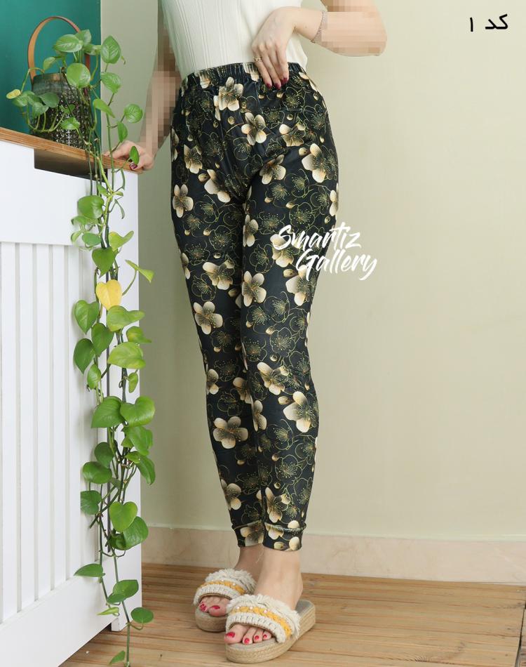 شلوار مخمل گلگلی