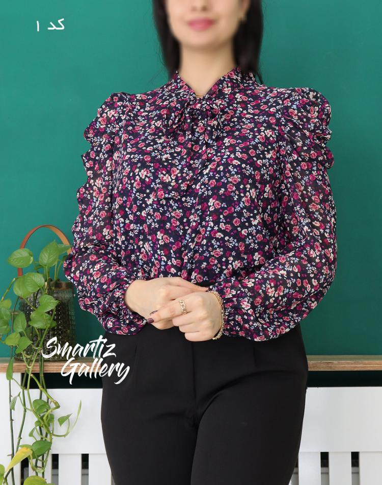 شومیز حریر پونه