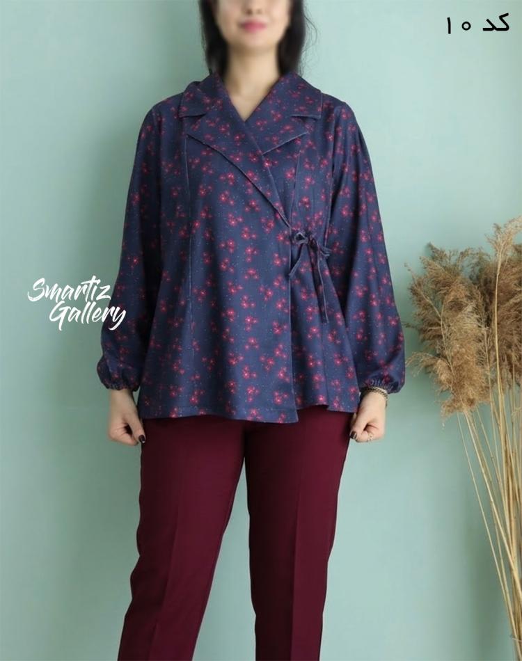 شومیز مخمل شکوفه