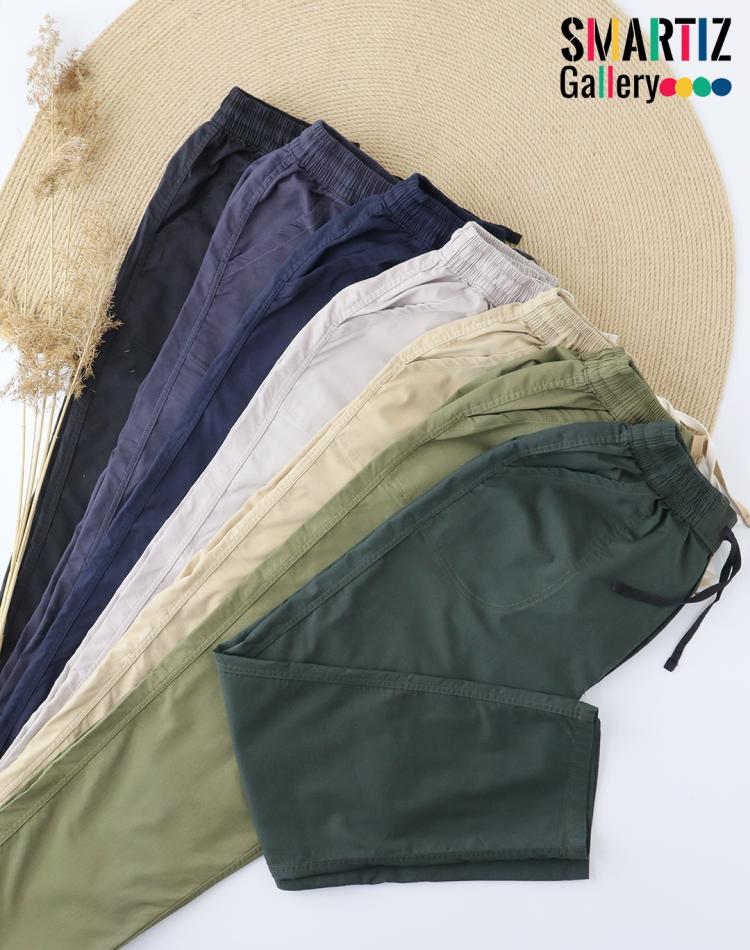 شلوار راحتی کتان مردانه