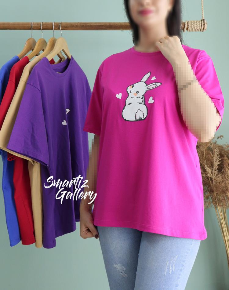 تیشرت باکسی خرگوش تپلی