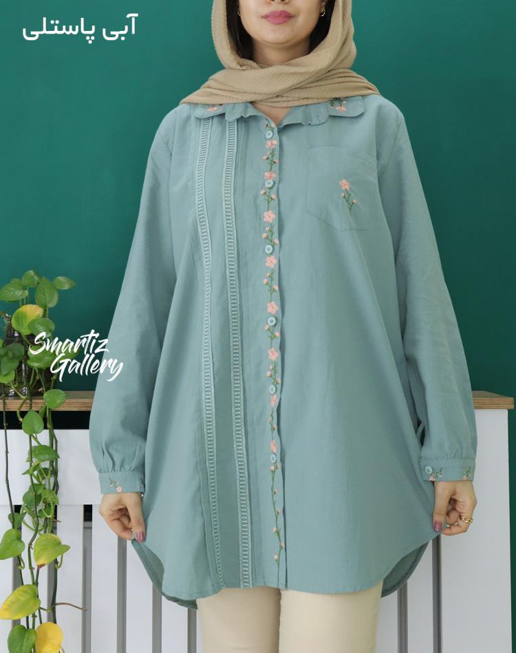 مانتو گلدوزی سروناز