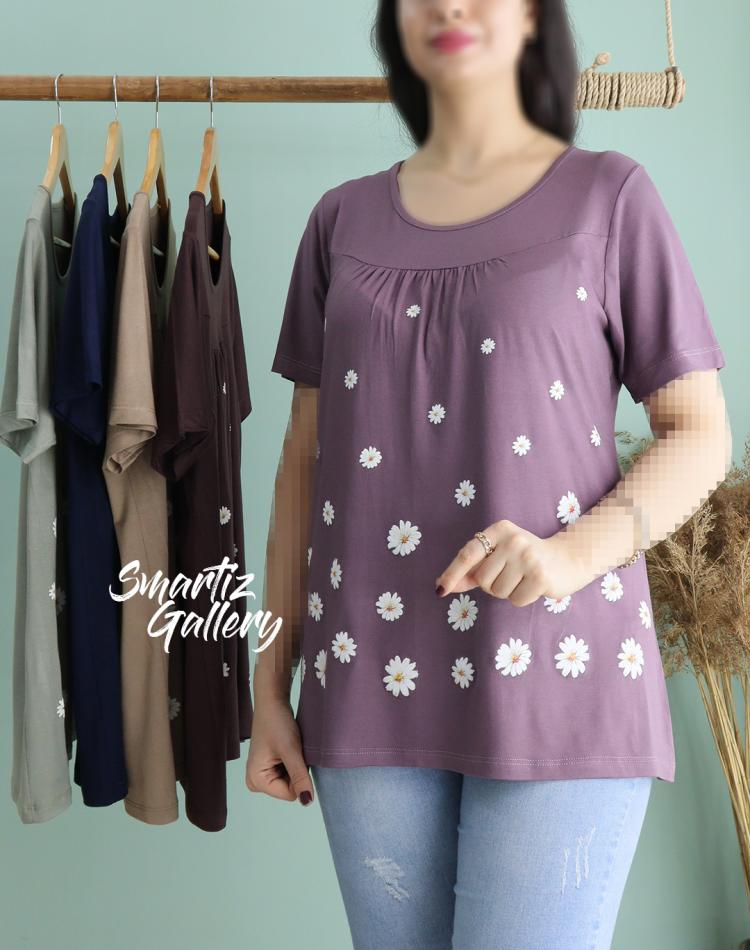 تیشرت جلو چین بابونه