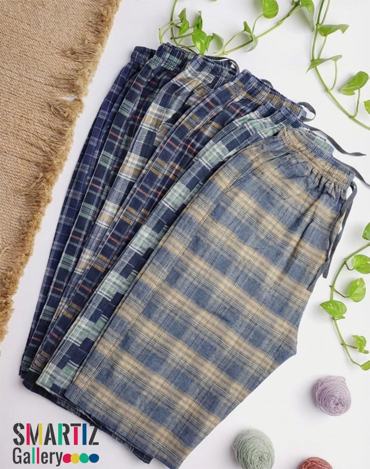 شلوارک چهارخونه براش