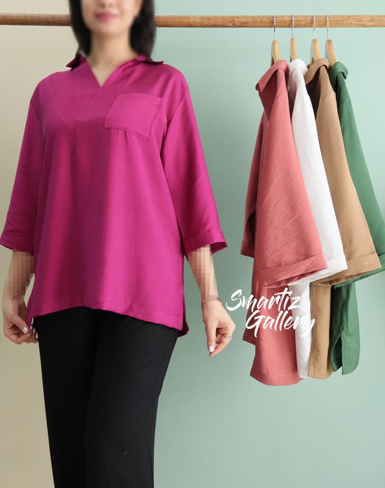 تونیک آستین پاکتی مهلا