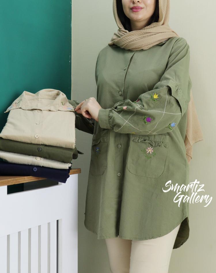 مانتو گلدوزی غزل