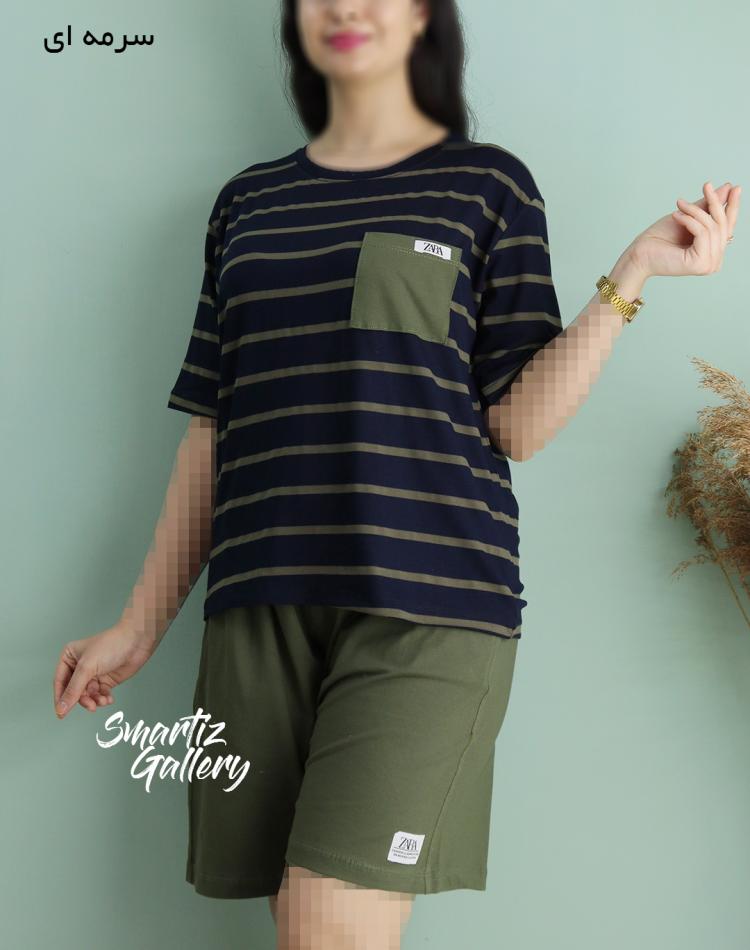 ست تیشرت شلوارک زارا