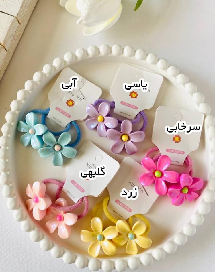 پک کش مو بچگانه گل