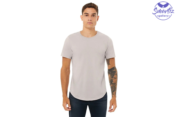 تیشرت لبه‌گرد (Curved Hem T-Shirt)