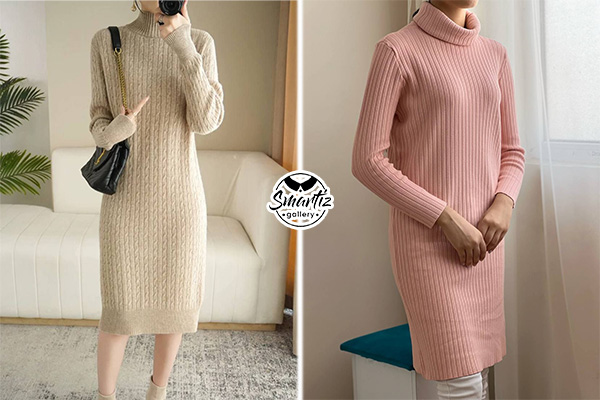 تونیک بافتنی بلند