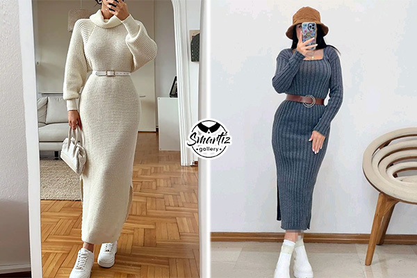 پیراهن زنانه بافت