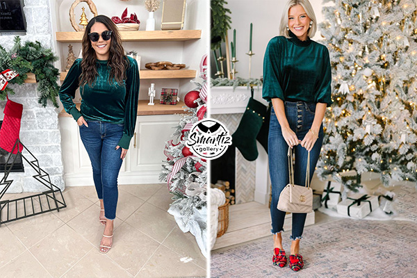 بلوز زنانه مخمل