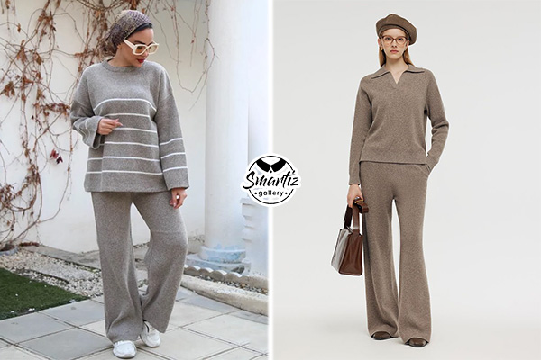 ست راحتی دخترانه پشمی