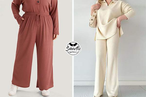 شلوار بافت زنانه