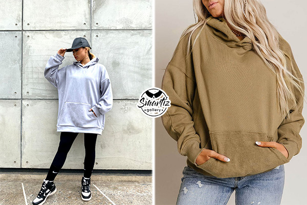 هودی اورسایز زنانه