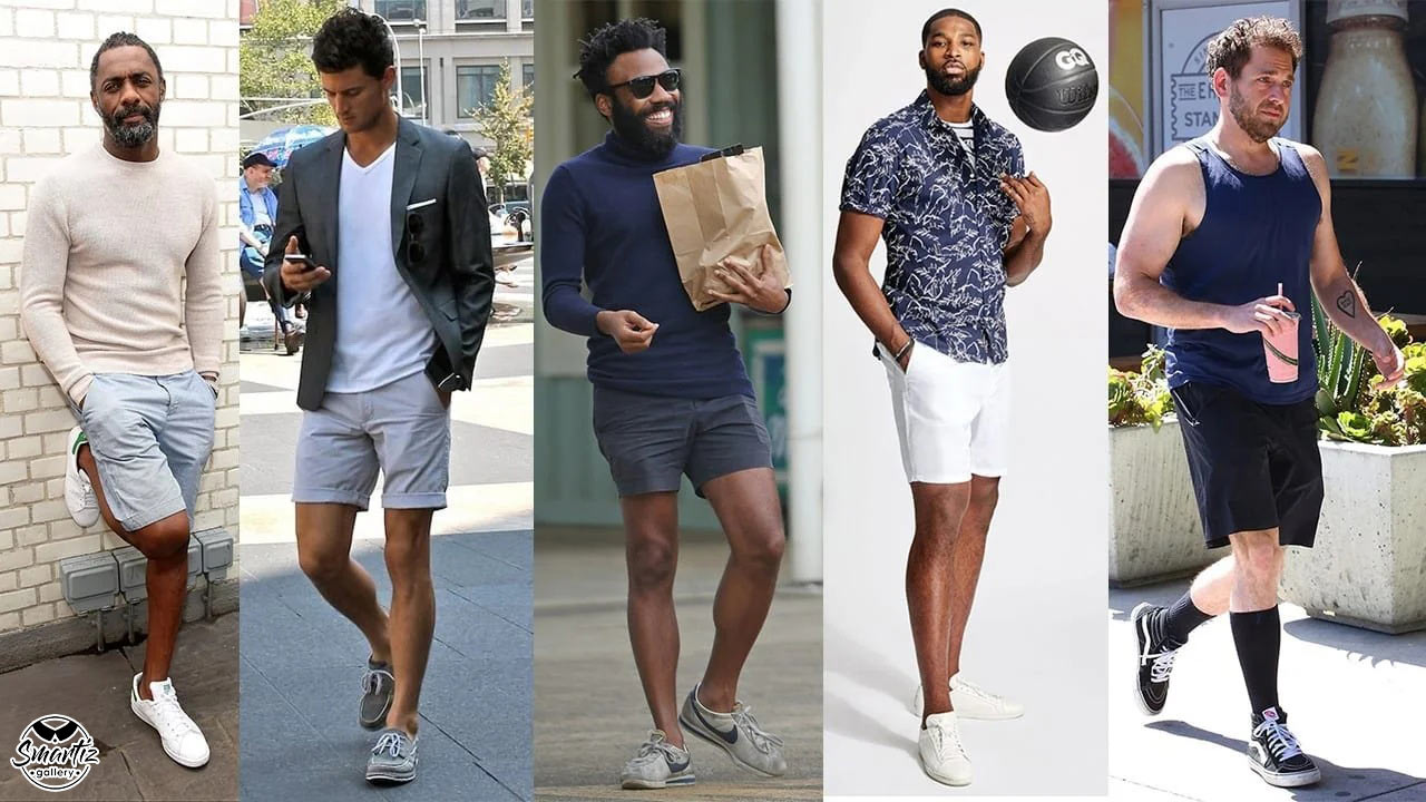 با شلوارک مردانه کوتاه چه مدل کفشی بپوشیم بهتر است؟