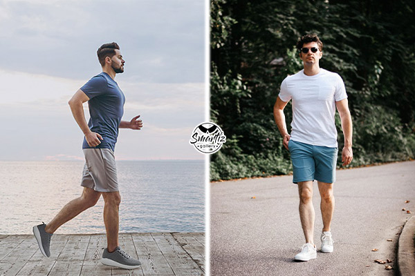 کتانی اسپرت کلاسیک با شلوارک ورزشی