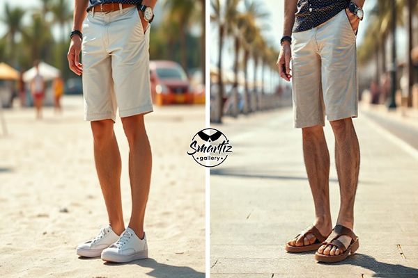 صندل یا کفش تابستانی برای استایل خنک