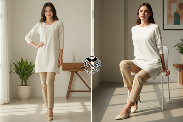 راهنمای استایل شیک تونیک و دامن