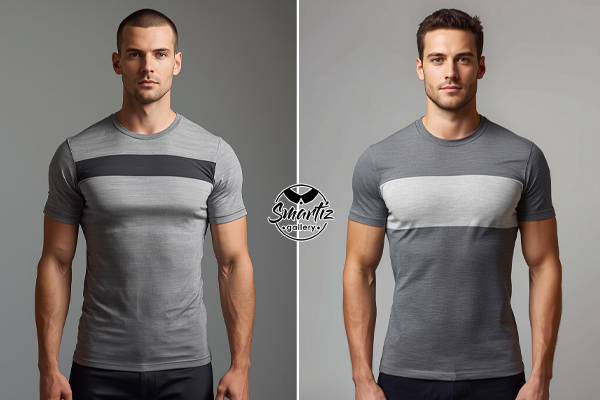 تیشرت‌های طرح‌دار افقی