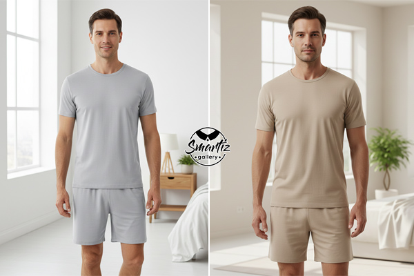 تیشرت و شلوارک نخی