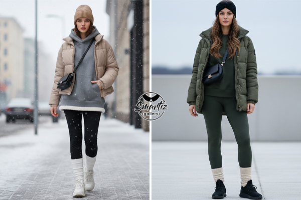 لگ ورزشی، کاپشن زمستانی و کتانی