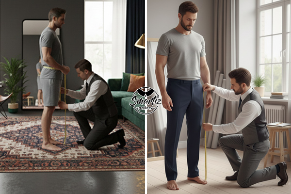 چطور طول پا و قد شلوار را دقیق اندازه بگیریم؟