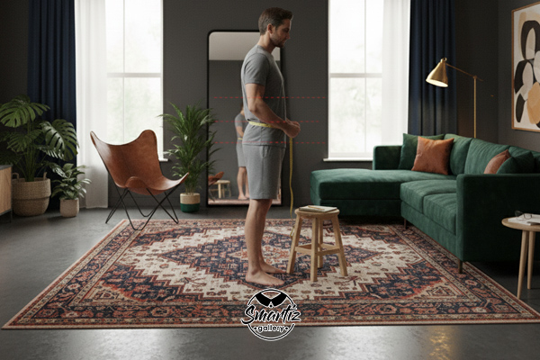 روش قدم‌به‌قدم اندازه‌گیری دور کمر و باسن