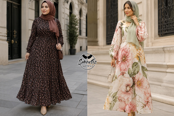 پیراهن گل گلی برای افراد لاغر بهتر است یا تپل؟