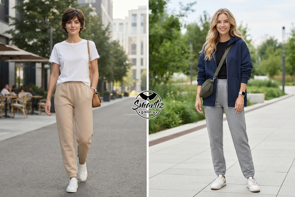 چگونه شلوار راحتی را برای استایل بیرونی ست کنیم