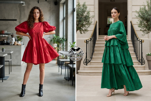 پیراهنهای حجیم و پرحجم